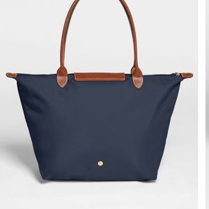 Dark blue longchamp bag